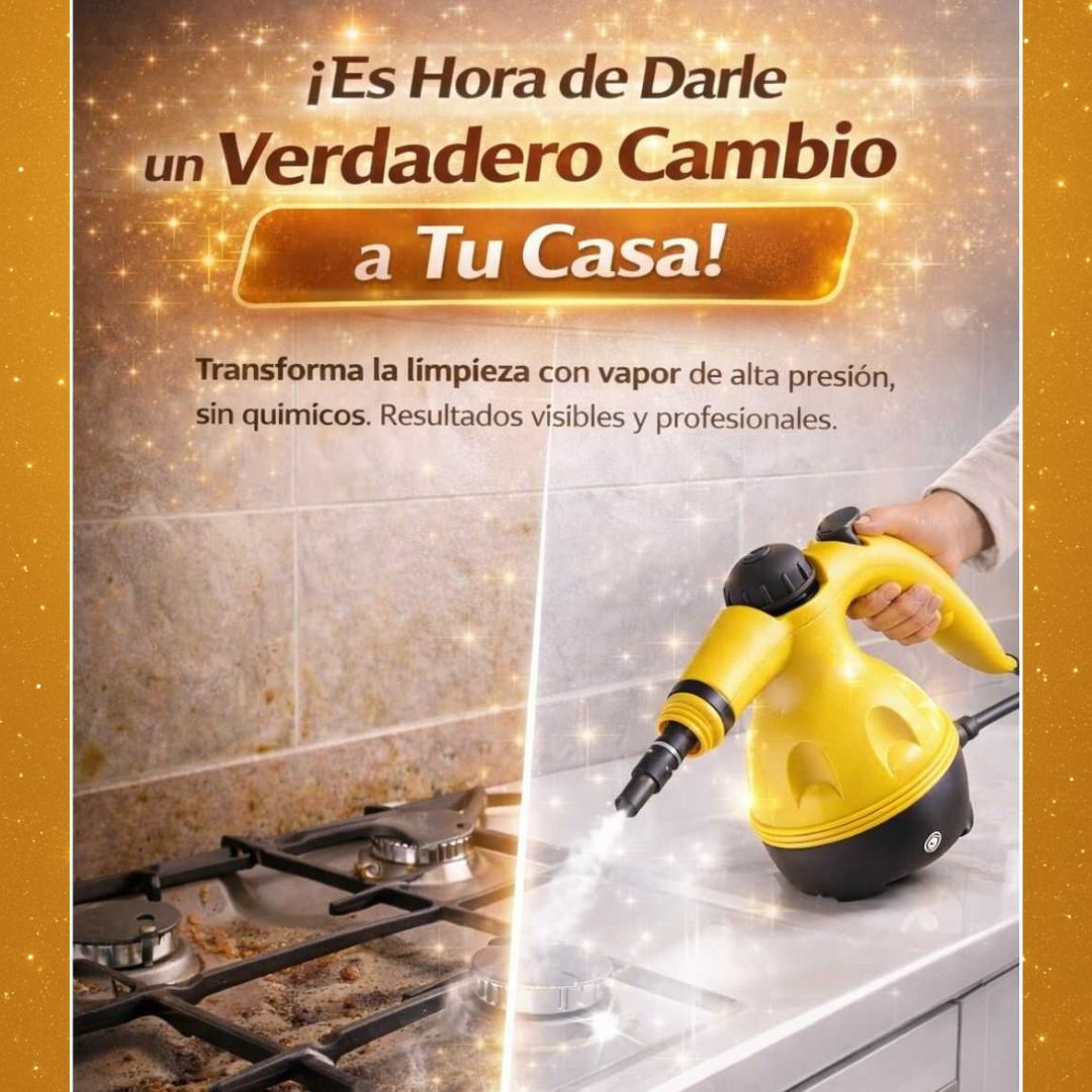 SteamClean Plus - Limpia a fondo sin químicos ni residuos tóxicos