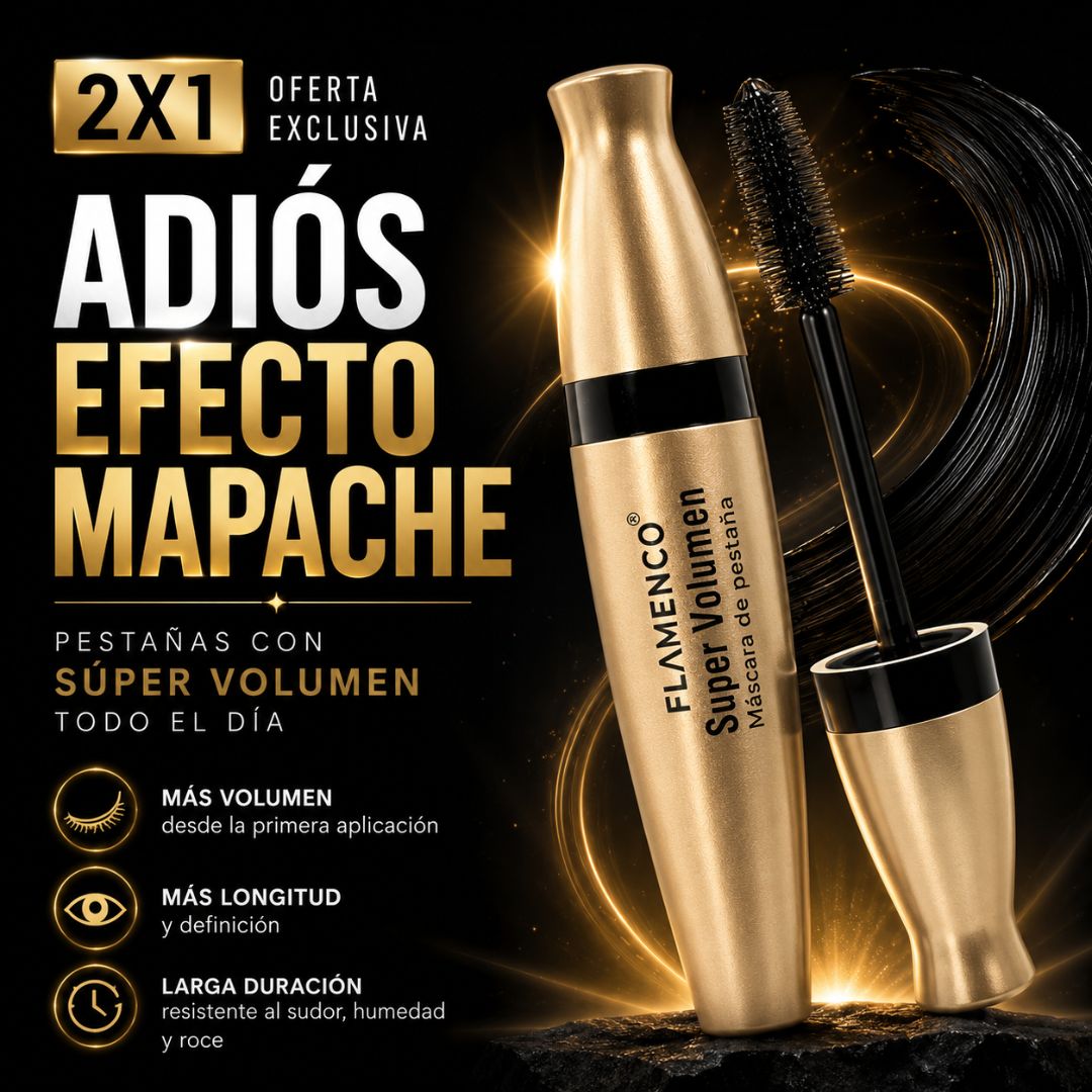 Máscara de Pestañas Súper Volumen