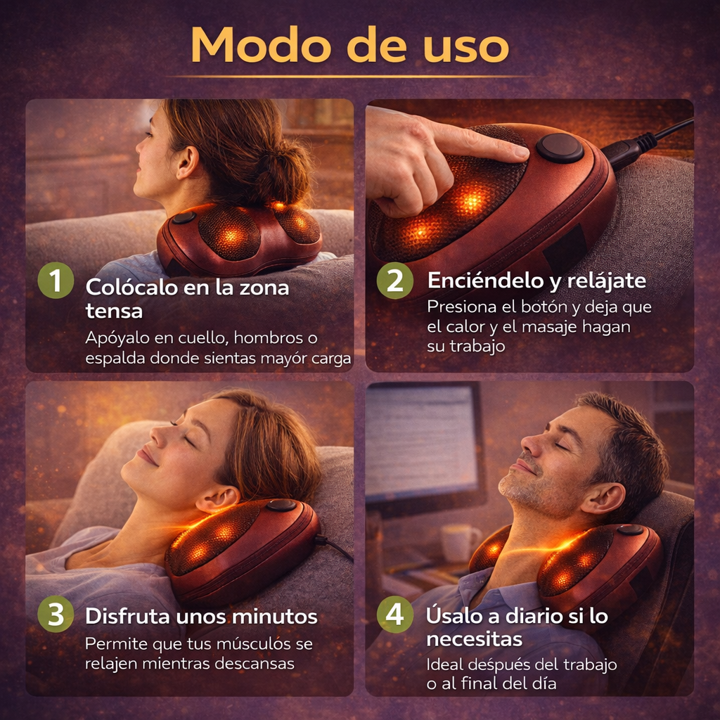 ThermaRelief – Alivia la Tensión Muscular Desde los Primeros Minutos