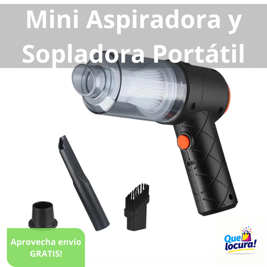 Aspiradora y soplador portátil