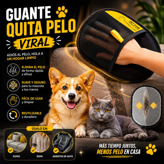 Guante Quita Pelo Viral