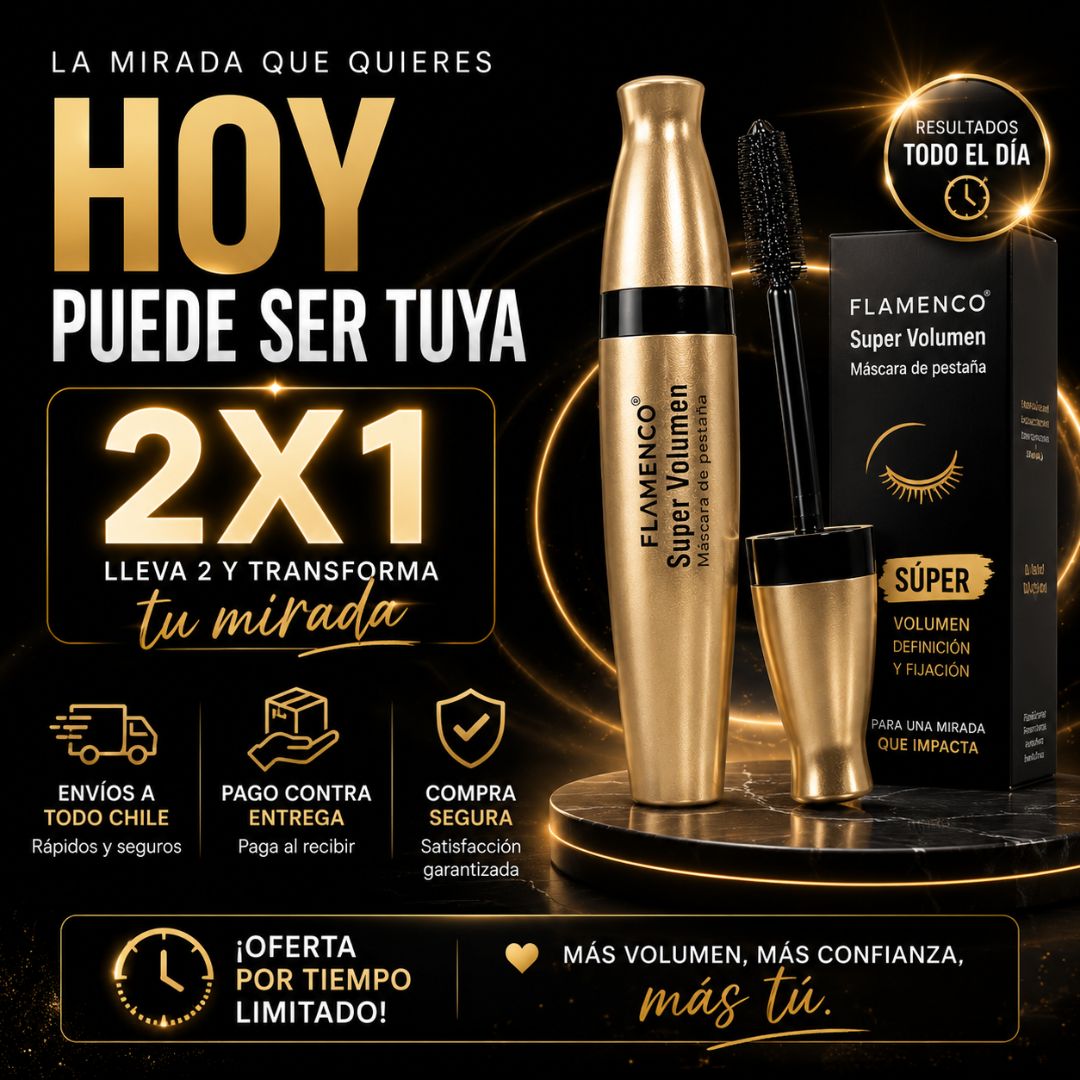 Máscara de Pestañas Súper Volumen