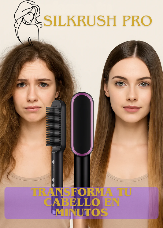 SilkRush Pro – Cabello liso en minutos, sin frizz
