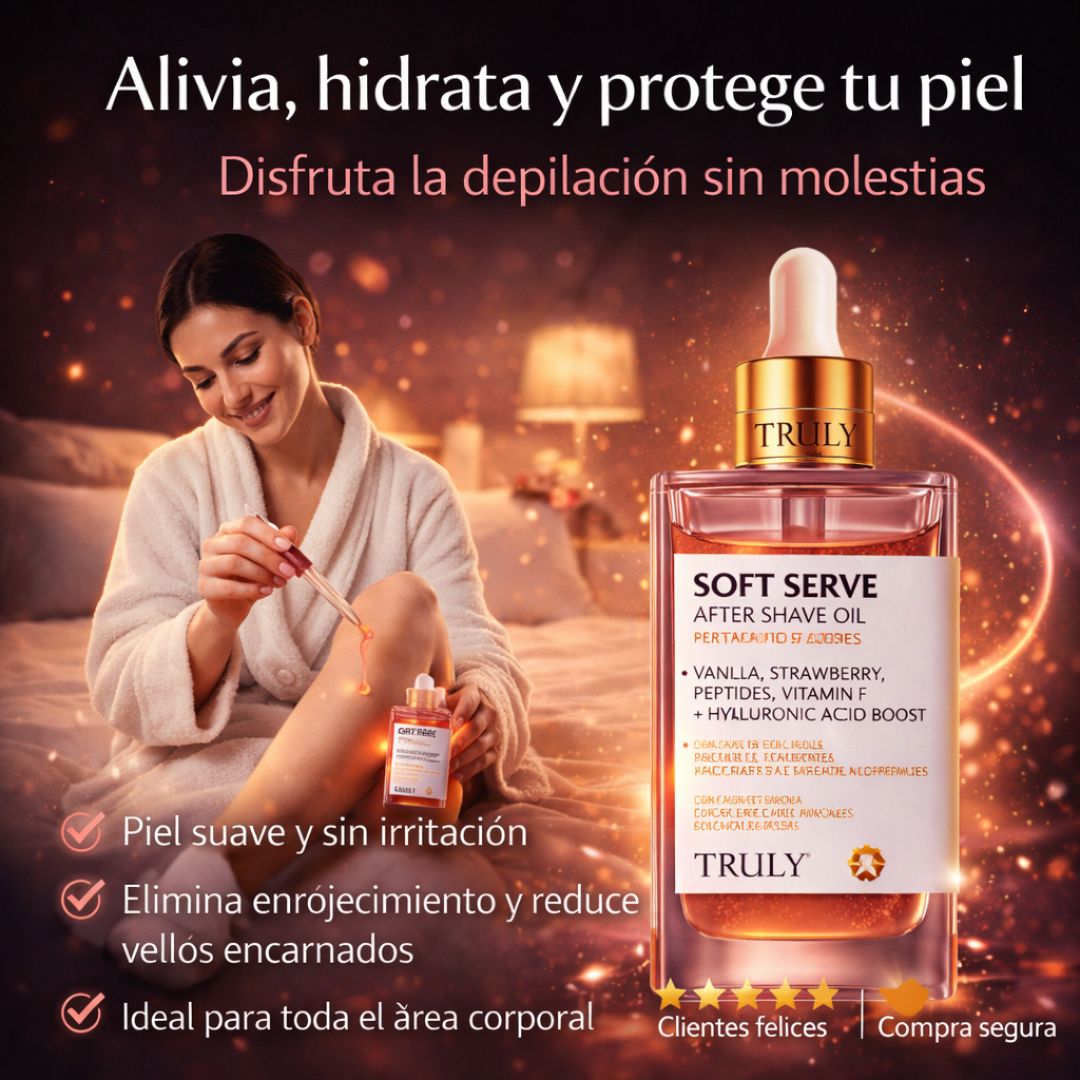 TRULY - ACEITE AFTER SHAVE  90ML