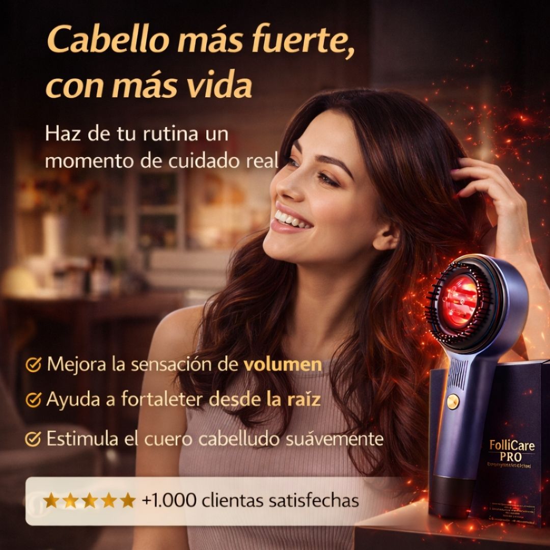 FolliCare Pro - Estimula el crecimiento natural y fortalece el cabello desde la raíz