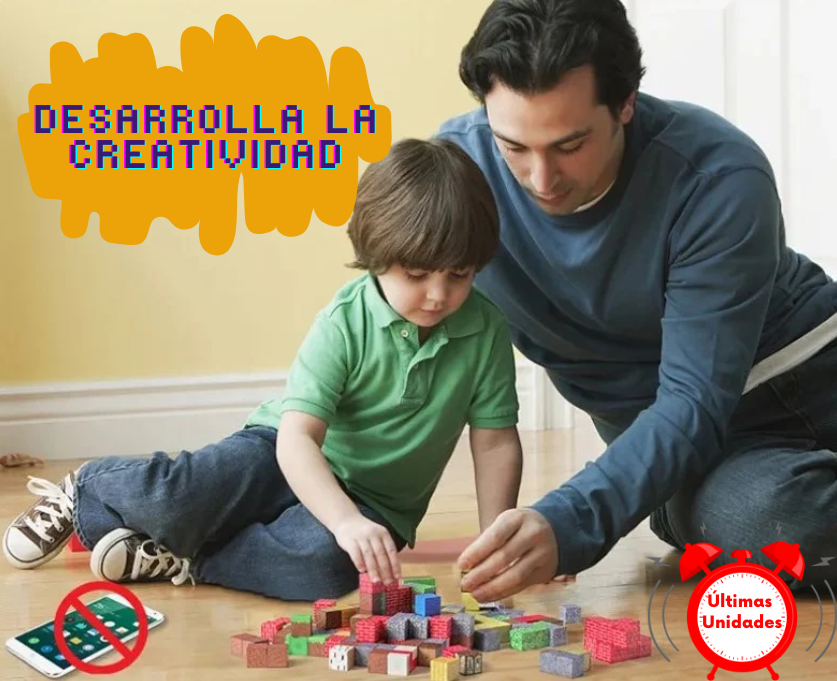 Bloques Magnéticos Premium ImagiBlocks® 75 Piezas