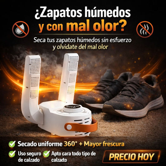 AirDry Max - Elimina la humedad de tus zapatos rápidamente