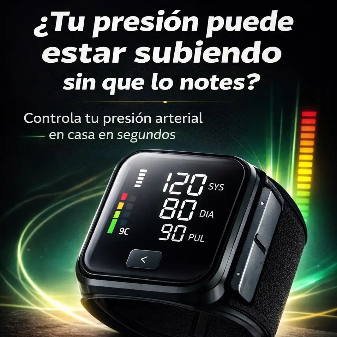 TensioSmart Pro – Control práctico de tu presión cuando lo necesites