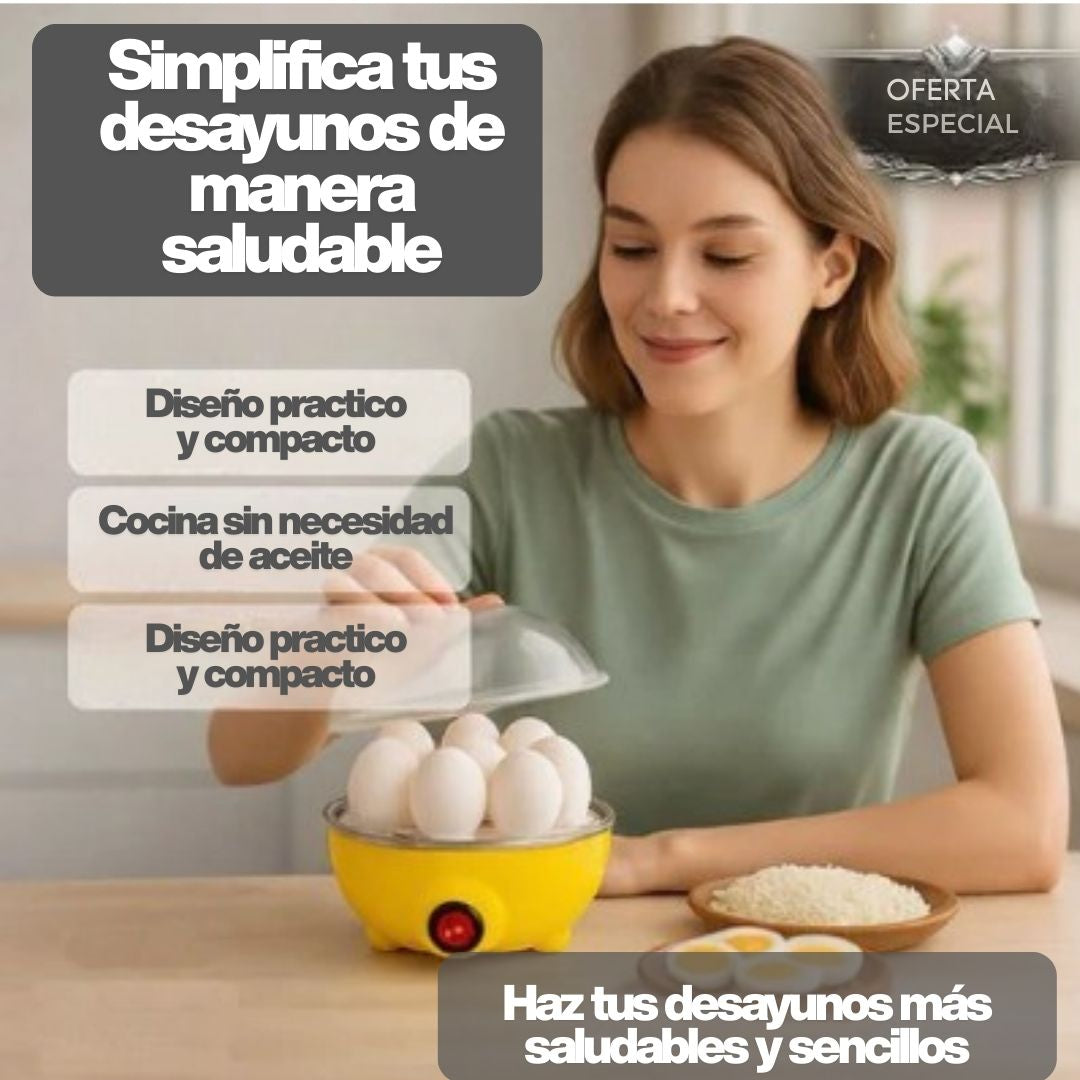 EggMaster™ – Huevos perfectos en minutos sin complicaciones