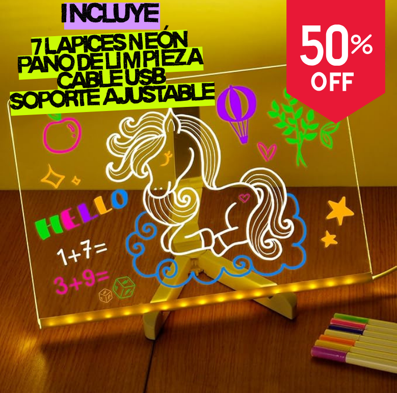 LumiBoard® Pizarra LED Neón