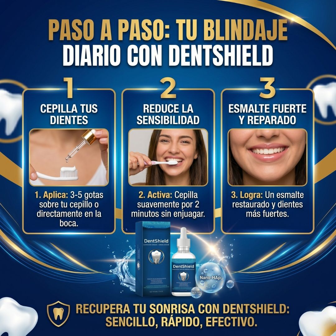 DentShield - Escudo Líquido Contra la Sensibilidad y Caries