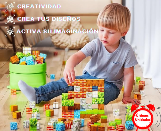 Bloques Magnéticos Premium ImagiBlocks® 75 Piezas