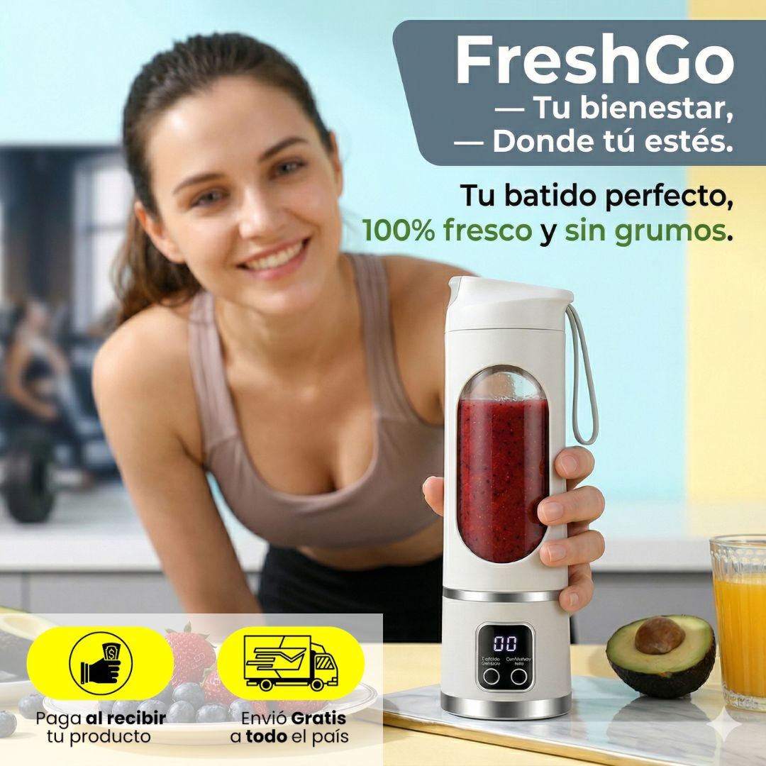 FreshGo - Tu batido fresco en cualquier lugar
