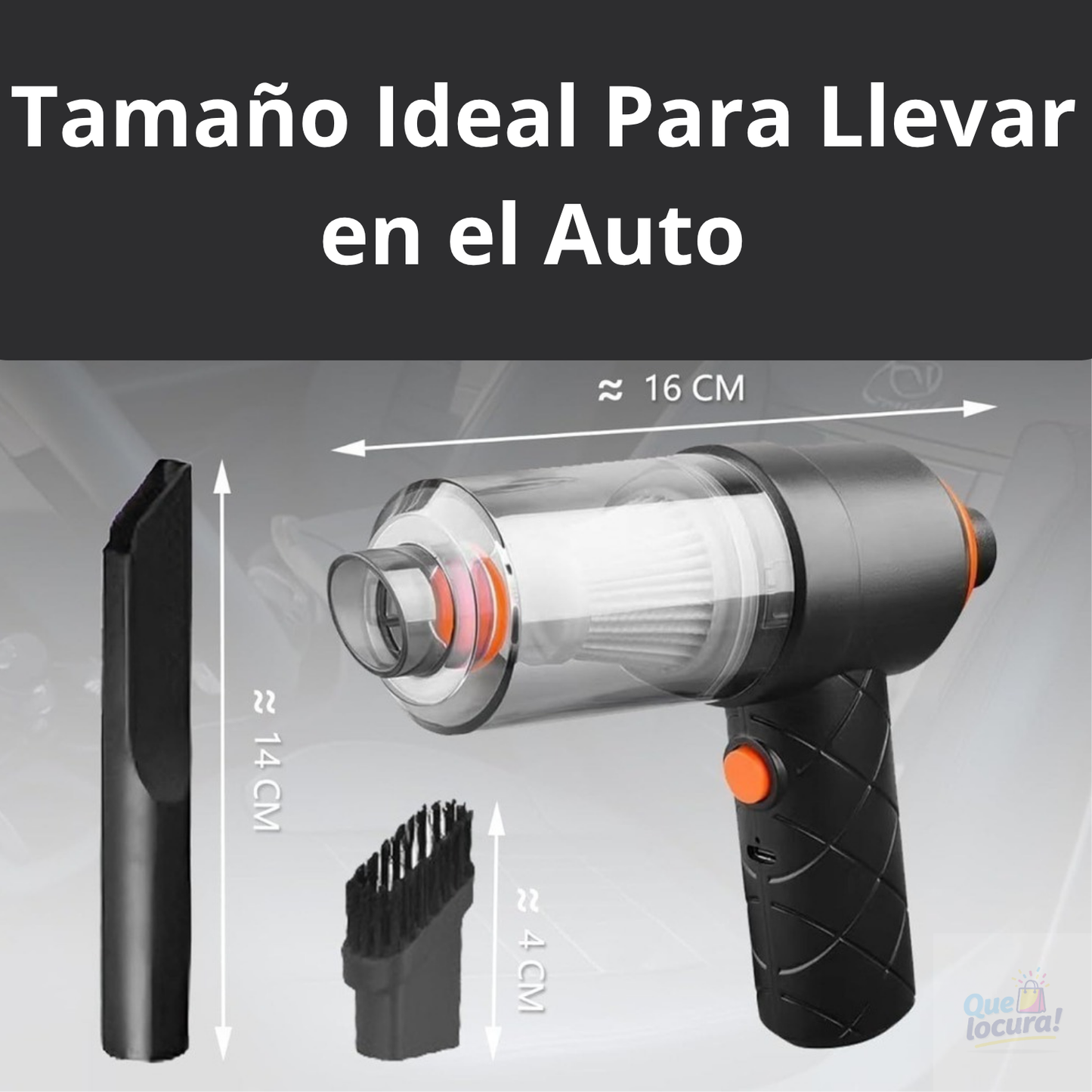 Aspiradora y soplador portátil