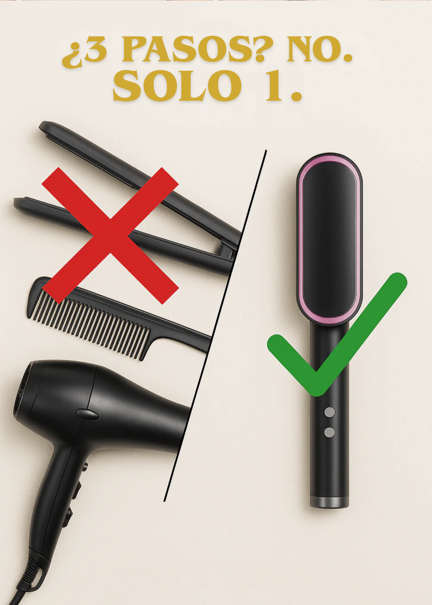 SilkRush Pro – Cabello liso en minutos, sin frizz