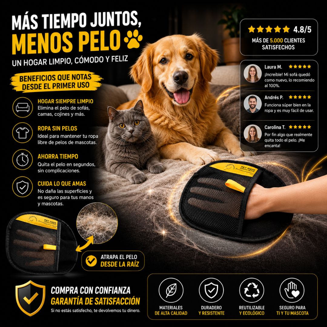 Guante Quita Pelo Viral