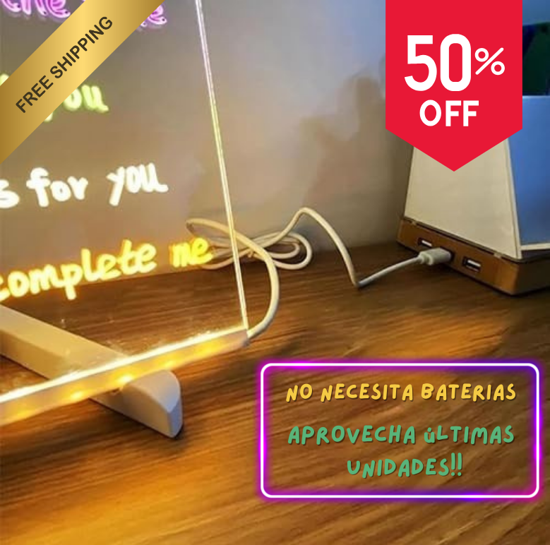 LumiBoard® Pizarra LED Neón