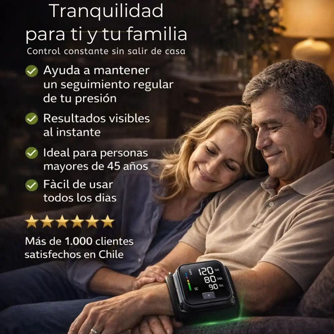 TensioSmart Pro – Control práctico de tu presión cuando lo necesites