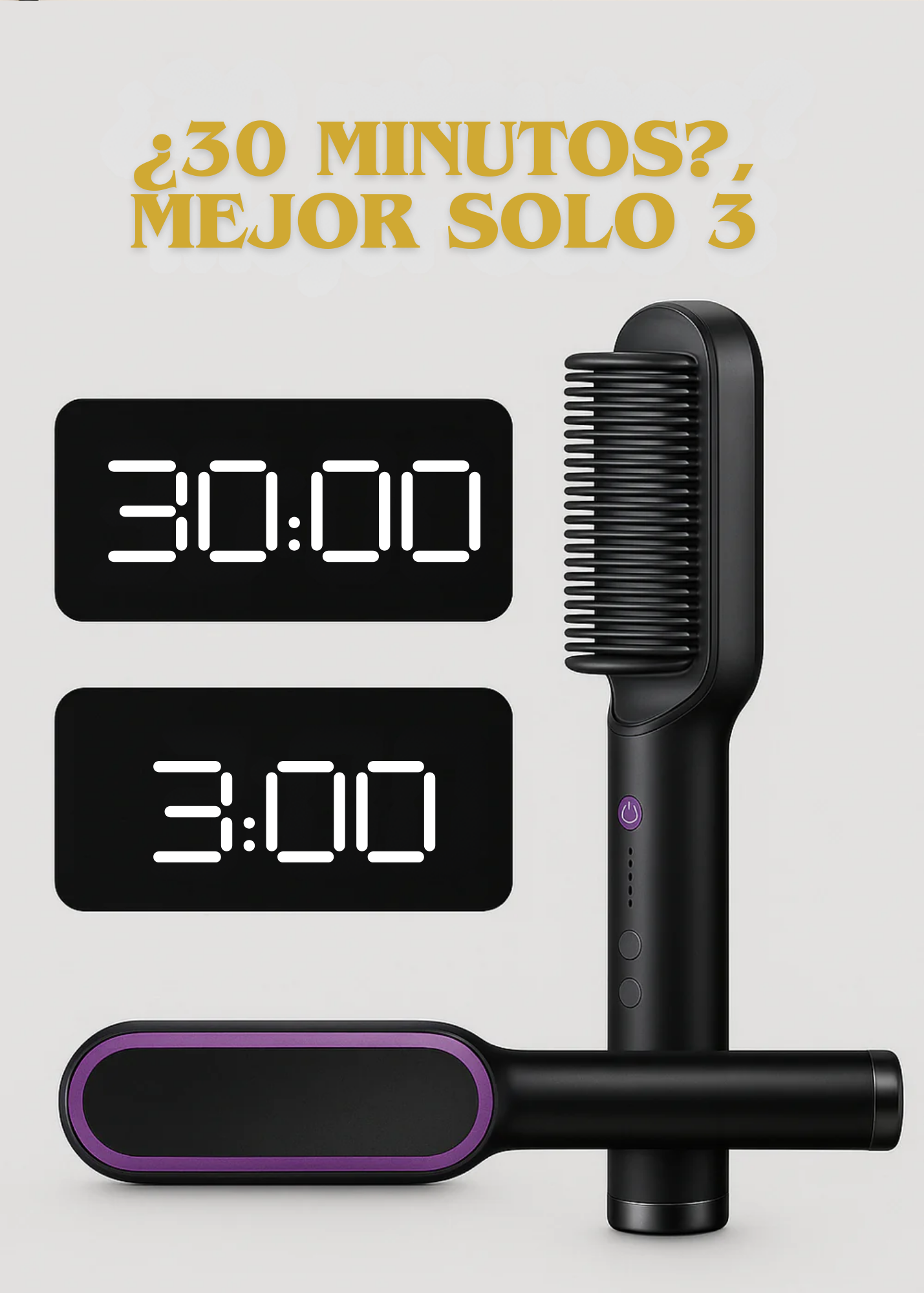 SilkRush Pro – Cabello liso en minutos, sin frizz