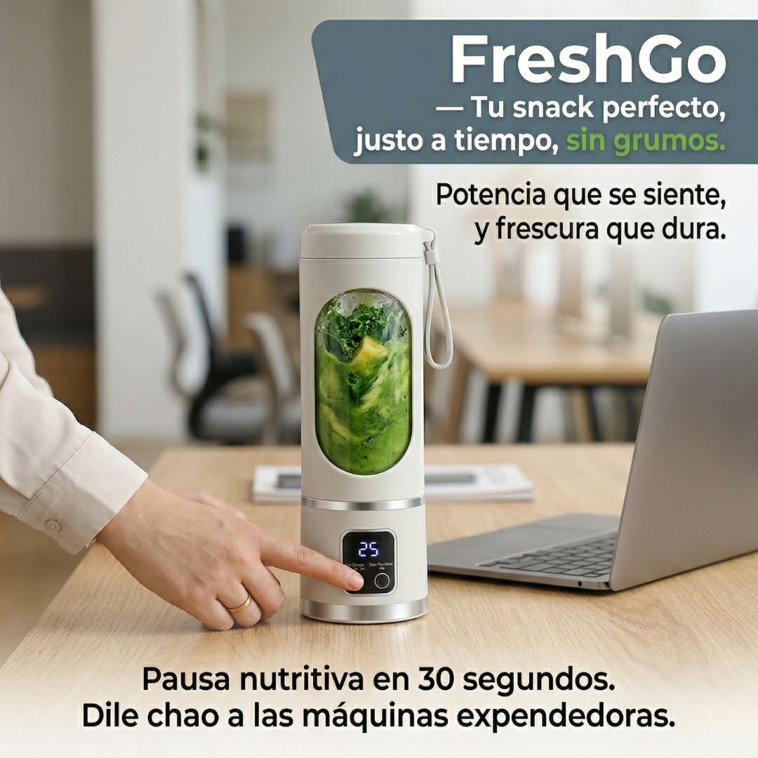 FreshGo - Tu batido fresco en cualquier lugar