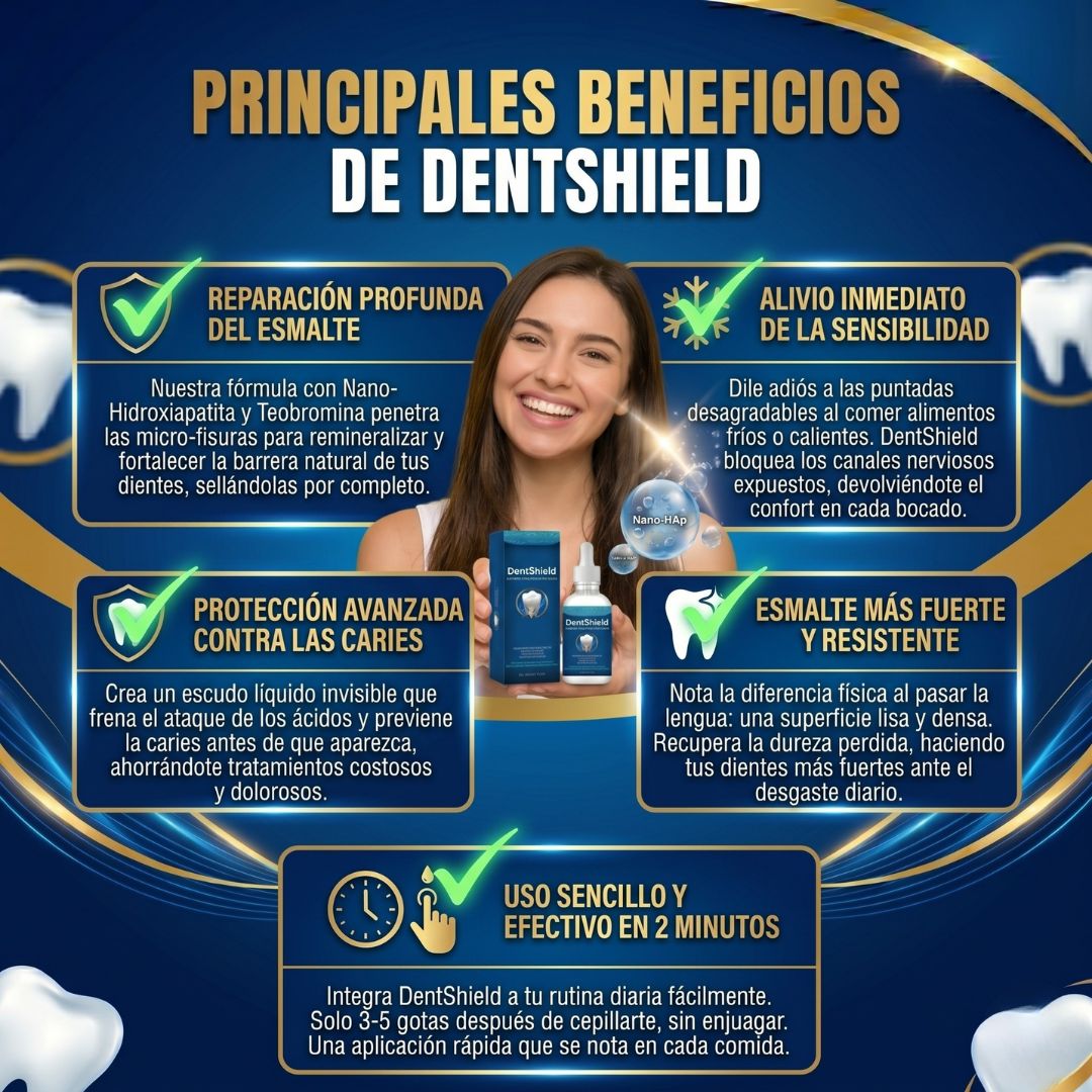 DentShield - Escudo Líquido Contra la Sensibilidad y Caries