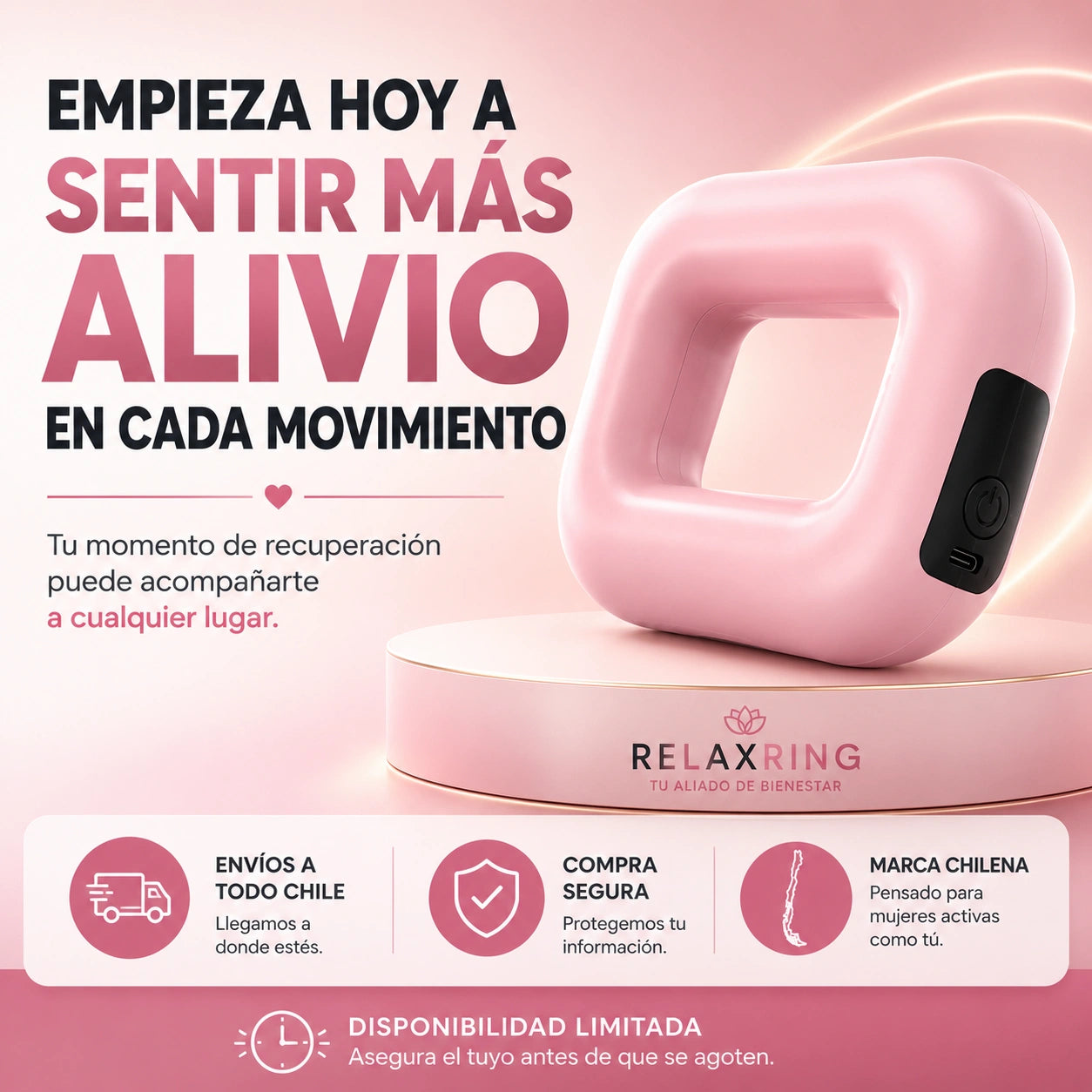 RelaxRing - Alivio Muscular al Instante