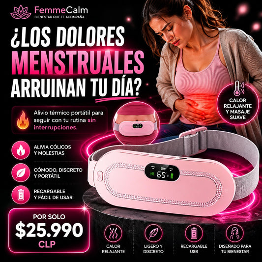 FemmeCalm - Alivia rápido para dolores menstruales