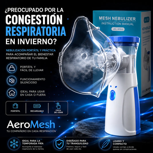 AeroMesh - Nebulizador Inalámbrico