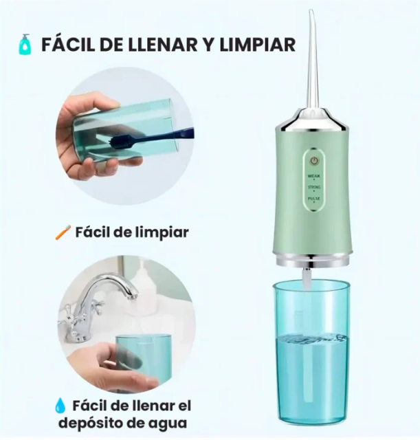 HydraSmile - Limpieza interdental eficaz para una boca más limpia